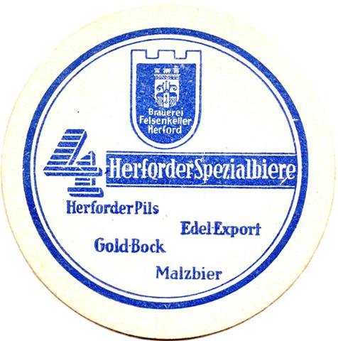 hiddenhausen hf-nw herf rund 1fbg 4b (215-4 spezialbiere-blau)